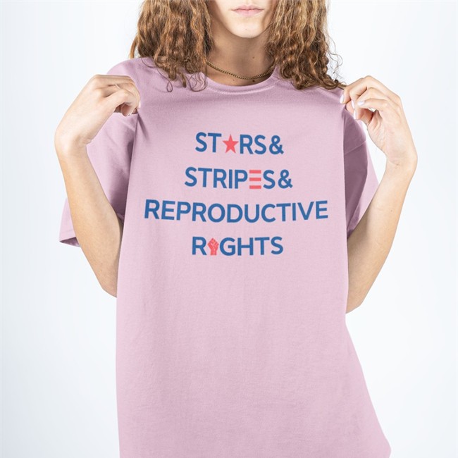 Stars & Stripes & Reproductive Rights Long Sleeve T Shirt