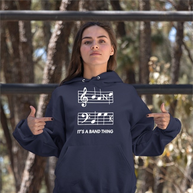 Threat Notation Threatening Music Notation It's A Band Thing Shirt