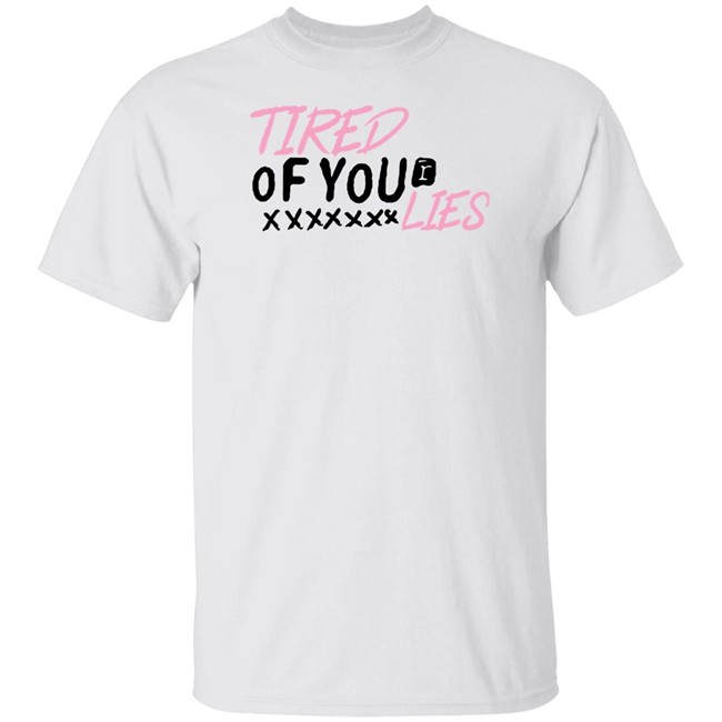 Gavin Magnus Merch Tired Of Your Lies Tee Shirt