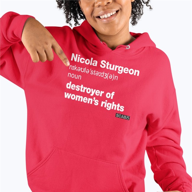 Nicola Sturgeon Destroyer Of Women's Rights Shirt Darcywahf Nicola Sturgeon Destroyer Of Women's Rights Shirt Black