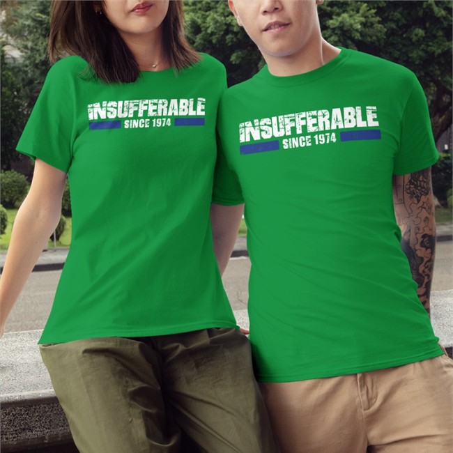 Alexi Lalas Insufferable Since 1974 T Shirt Alexi Lalas Insufferable Since 1974 Tee Shirts Jeremiah Oshan
