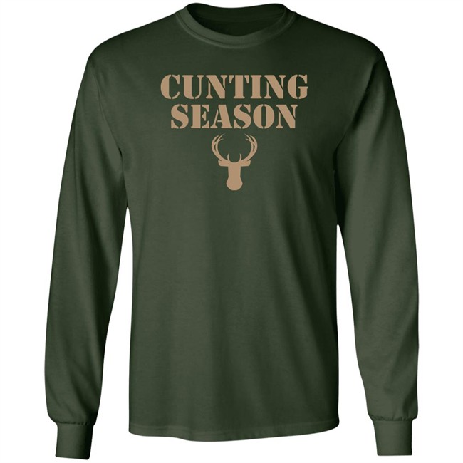 Cunting Season Tee Shirt Virghoes Shop Milwaukee Bucks