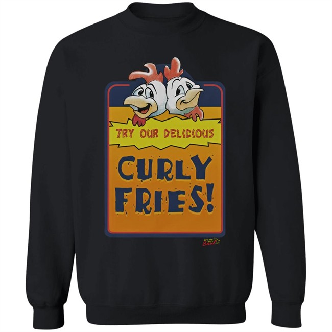 Breaking Bad Merch Better Call Saul Try Our Delicious Curly Fries Shirt Breaking Bad Merch Better Call Saul Try Our Delicious Curly Fries Shirt