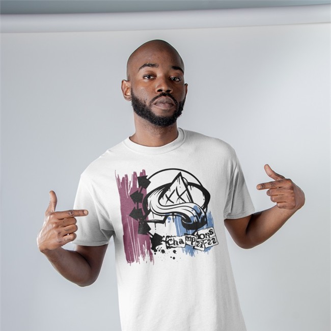 Barstool Sports Store Col Tour T Shirt Avalanche Hockey