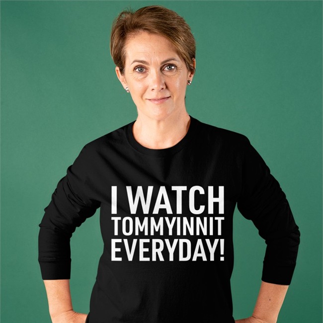 I Watch Tommyinnit Everyday Shirt Red