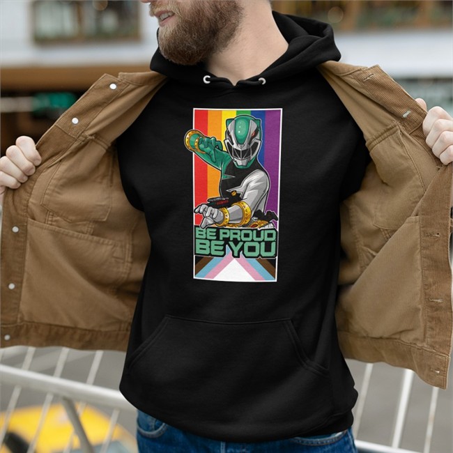 Power Rangers Pride Soft Be Proud Be You Long Sleeve We Can All Be Rangers Power Rangers Pride Soft Be Proud Be You T Shirt We Can All Be Rangers