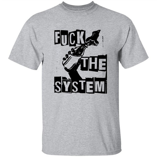 Hangover Gang Merch Store Fuck The System Shirt Tom Mac Donald Hangover Gang Merch Store Fuck The System Shirt Tom Mac Donald