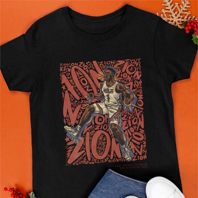 Zion Signs Contract Extension New Orleans Pelicans Shirt