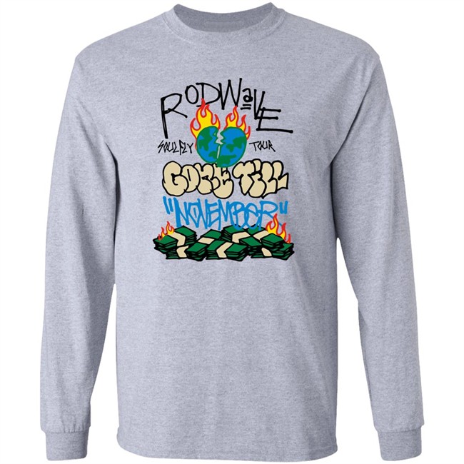 Rod Wave Merch Soulfly Tour Gone Till November Shirt Rod Wave Merch Soulfly Tour Gone Till November Shirt