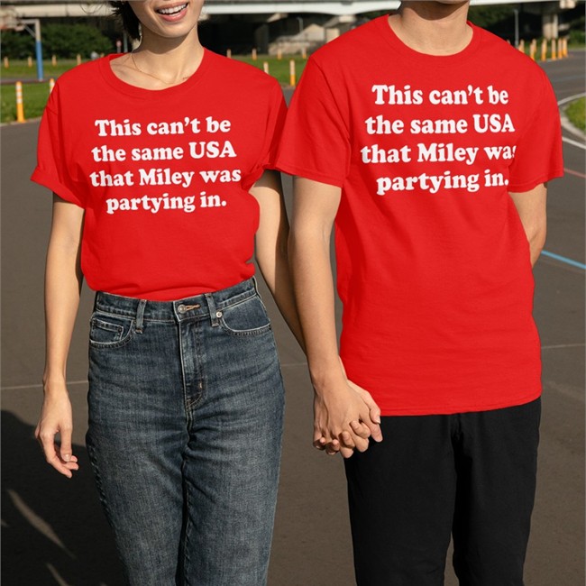 Miley Analytics This Can’T Be The Same Usa That Miley Was Partying In Shirts Miley Analytics This Can’T Be The Same Usa That Miley Was Partying In Shirts