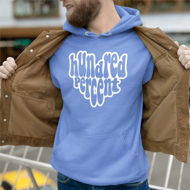 The Morning Toast Merch Hundred Percent Light Blue Tee Shirt