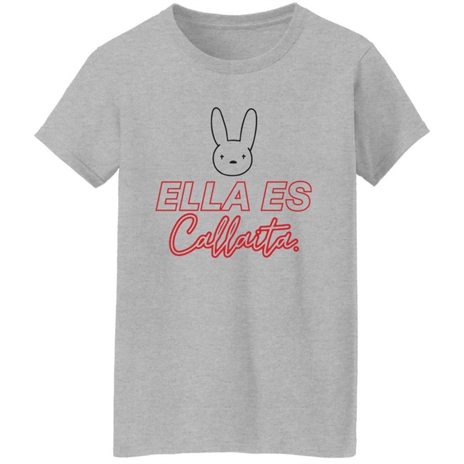 Bad Bunny Merch Ella Es Callaita Hoodie Bad Bunny Merch Ella Es Callaita Hoodie