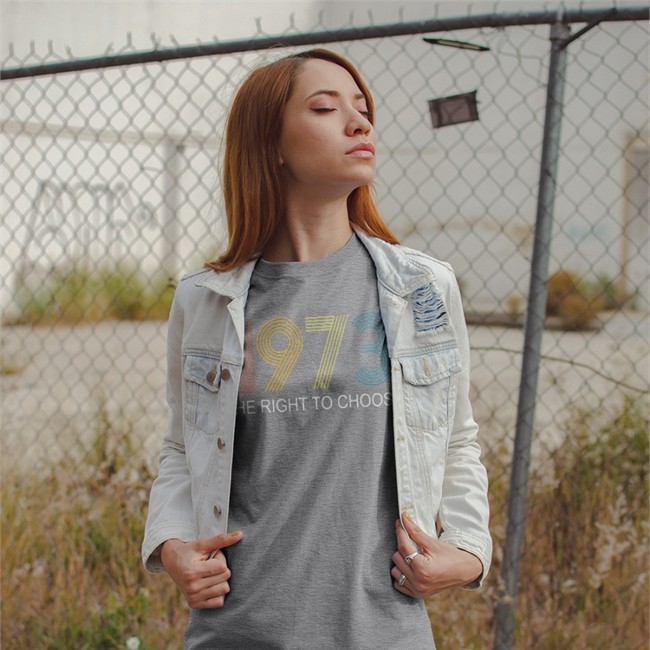 Faith Salie 1973 The Right To Choose T-Shirt