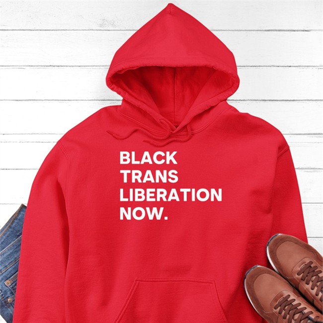 Michael Aw77 Black Trans Liberty Now Tee shirt