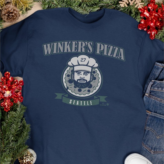 Winker's Pizza Seattle Shirts Breakingt Mariners Team Store Winker's Pizza Seattle Hoodie Breakingt Mariners Team Store