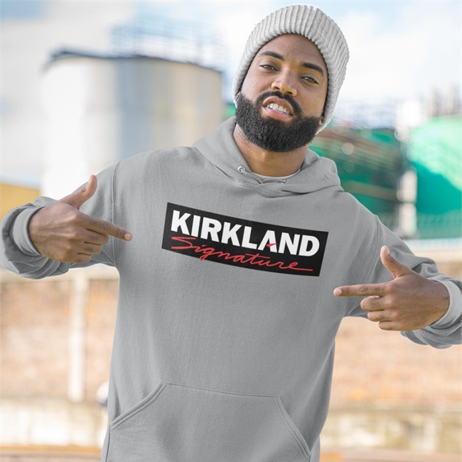 Adam Great Tweet Kirkland Signature Long Sleeve Adam Kirkland Signature Shirt Grey