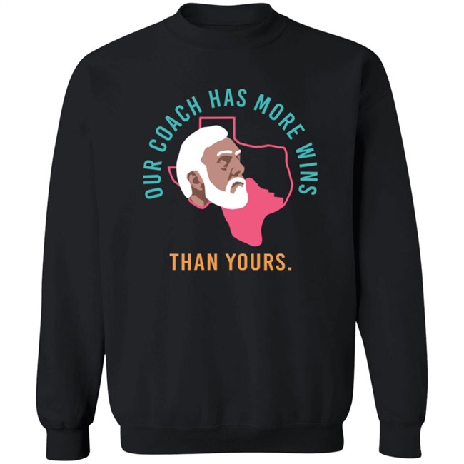 Campeche Collective Store Our Coach Has More Wins Than Yours Shirt Campeche Collective Store Our Coach Has More Wins Than Yours Shirt