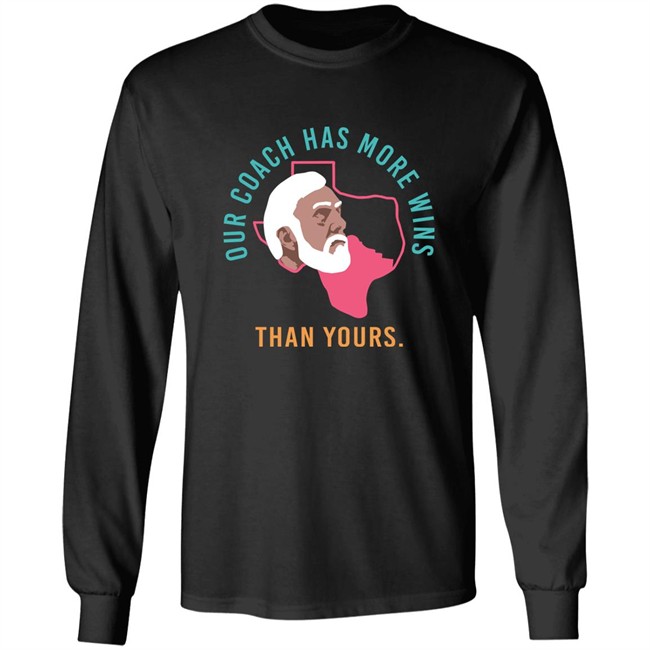 Campeche Collective Store Our Coach Has More Wins Than Yours Shirt Campeche Collective Store Our Coach Has More Wins Than Yours Shirt