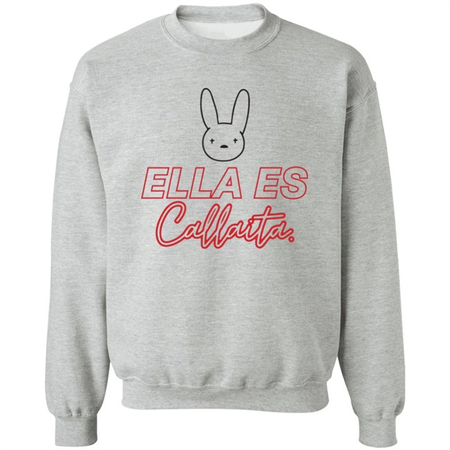Bad Bunny Merch Ella Es Callaita Hoodie Bad Bunny Merch Ella Es Callaita Hoodie