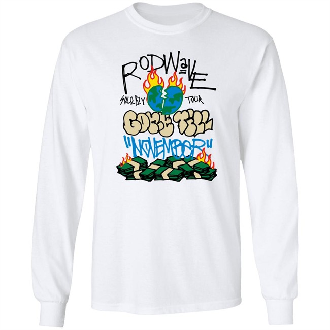 Rod Wave Merch Soulfly Tour Gone Till November Shirt Rod Wave Merch Soulfly Tour Gone Till November Shirt