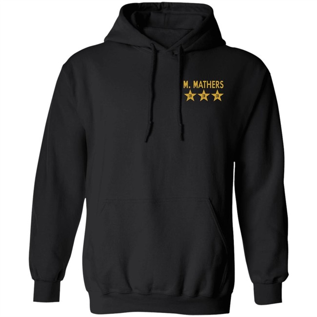 Eminem Merch Top Gunner Patch Hoodie M. Mathers Hoodie
