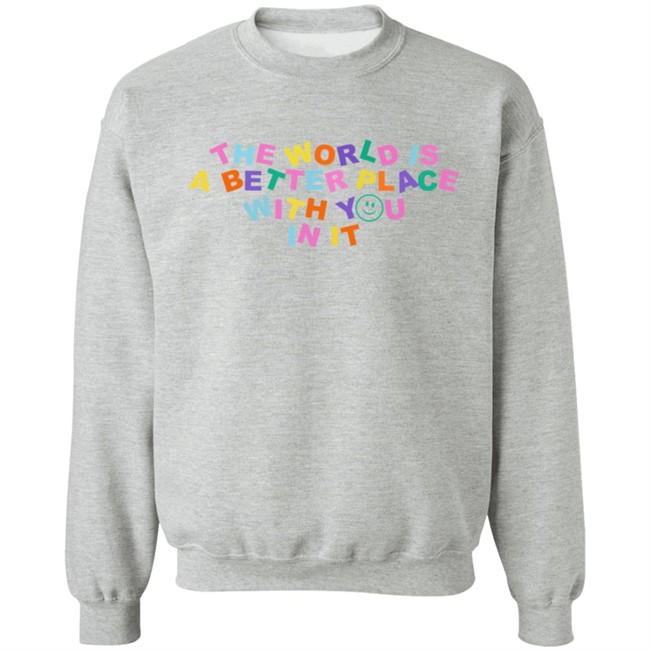 Samantha Jo Merch The World Is Better Place With You In It Shirt Samantha Jo Merch The World Is Better Place With You In It Shirt