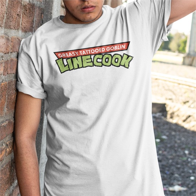 Greasy Tattooed Goblin Linecook Shirt