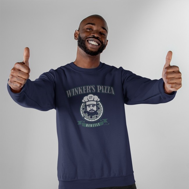 Winker's Pizza Seattle T Shirt Breakingt Mariners Team Store