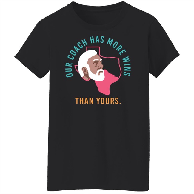 Campeche Collective Store Our Coach Has More Wins Than Yours Shirt Campeche Collective Store Our Coach Has More Wins Than Yours Shirt