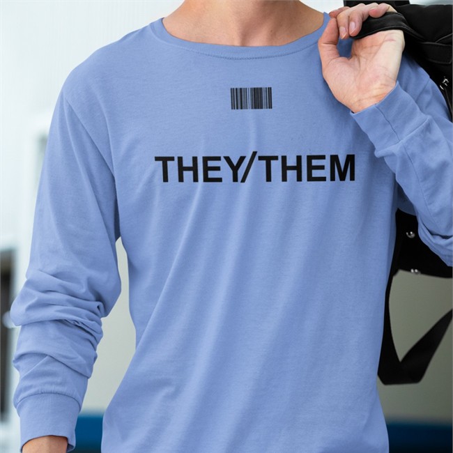 Hoshi They Them Barcode Shirts Gate194 Merch