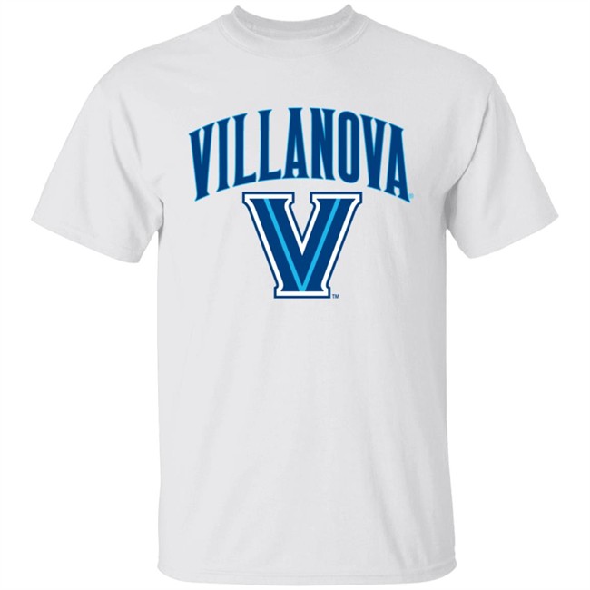 Alex2epic merch Villanova Wildcats Arch Over Logo Performance T-Shirt T Shirts