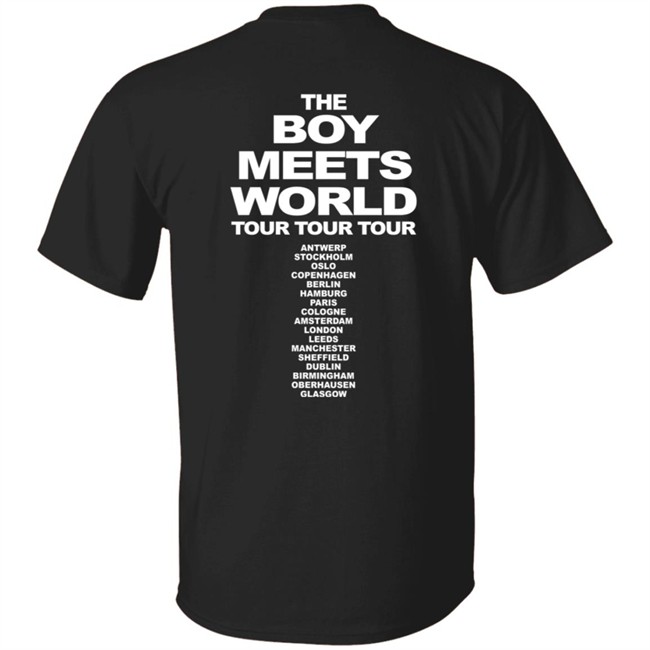 Drake The Boy Meets World Tour T Shirt Drake The Boy Meets World Tour T Shirt