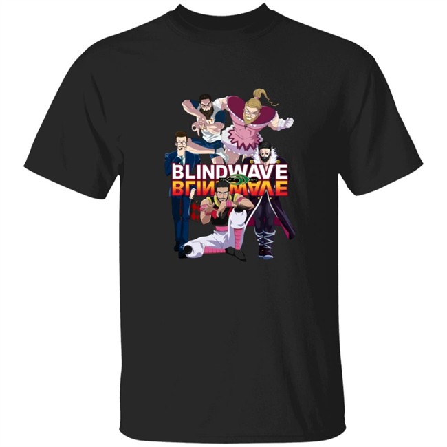 Hunter x Hunter Merch Blind x Wave T Shirt Hunter x Hunter #75 "Ging's Friends x And x True Friends" Shirt Hunter x Hunter Blind x Wave T Shirt
