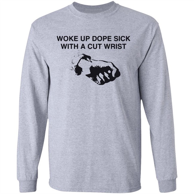 Fuck The Population 2020 Woke Up Dope Sick With Cut Wrists Shirt Sb Tee Early 2016 With Sayings Fuck The Population 2020 Woke Up Dope Sick With Cut Wrists Shirt Sb Tee Early 2016 With Sayings