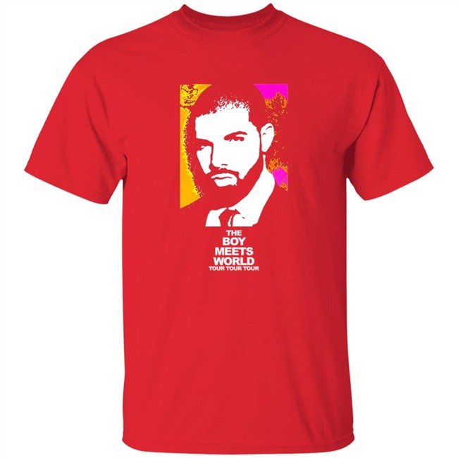 Drake The Boy Meets World Tour T Shirt Drake The Boy Meets World Tour T Shirt
