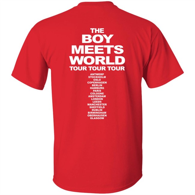 Drake The Boy Meets World Tour T Shirt Drake The Boy Meets World Tour T Shirt