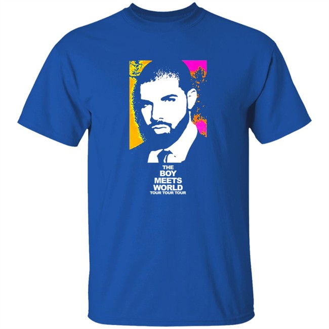 Drake The Boy Meets World Tour T Shirt Drake The Boy Meets World Tour T Shirt