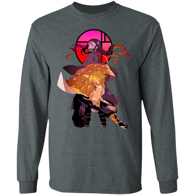 Render Demon Slayer Hoodie kimetsu no yaiba Nezuko x zenitsu anime black hoodie Sweatshirt Render Demon Slayer Hoodie kimetsu no yaiba Nezuko x zenitsu anime black hoodie Sweatshirt