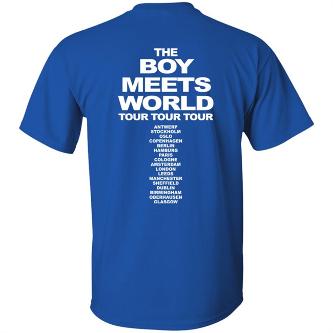 Drake The Boy Meets World Tour T Shirt Drake The Boy Meets World Tour T Shirt