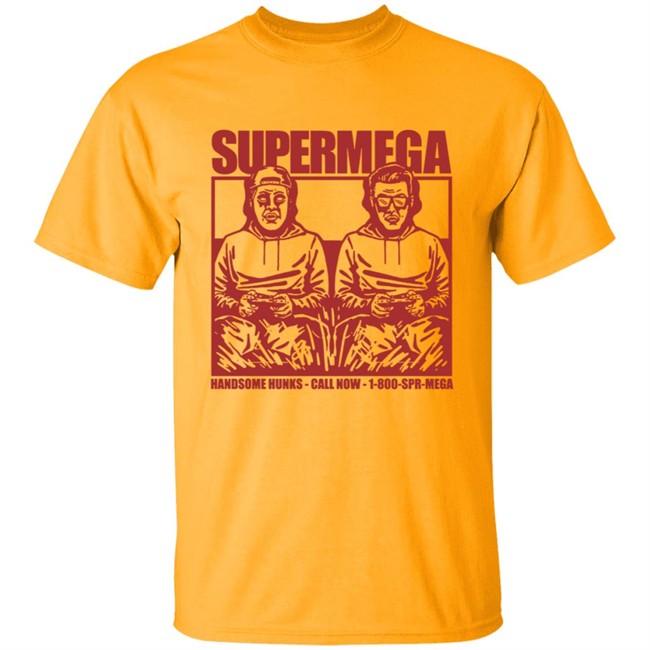 Supermega Merch Handsome Hunks Tee
