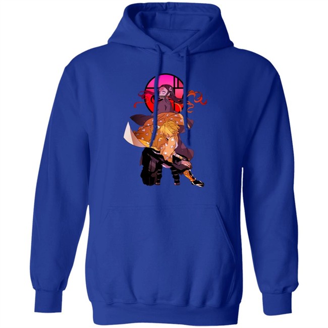 Render Demon Slayer Hoodie kimetsu no yaiba Nezuko x zenitsu anime black hoodie Sweatshirt Render Demon Slayer Hoodie kimetsu no yaiba Nezuko x zenitsu anime black hoodie Sweatshirt
