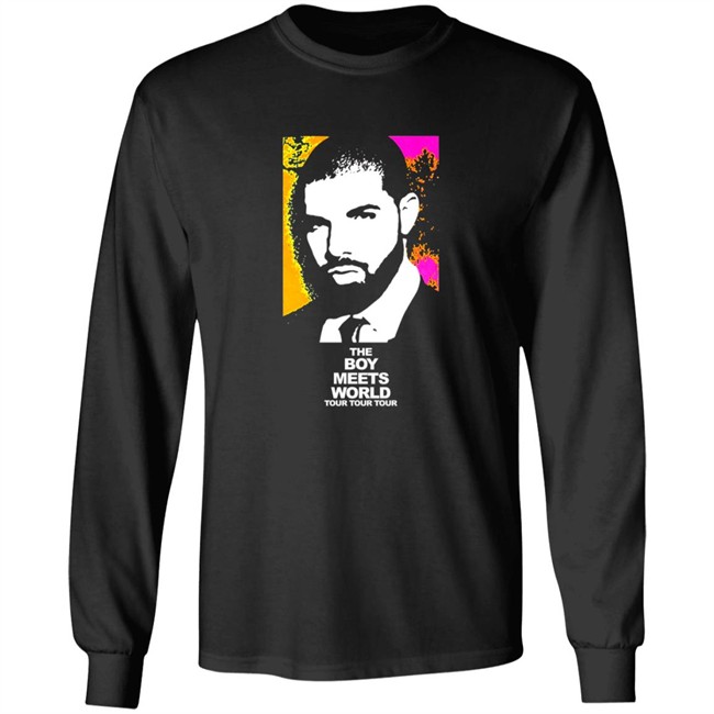Drake The Boy Meets World Tour T Shirt Drake The Boy Meets World Tour T Shirt
