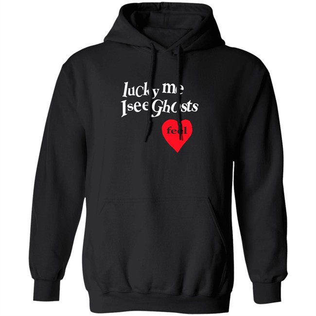 Lucky Me I See Ghosts Hoodie
