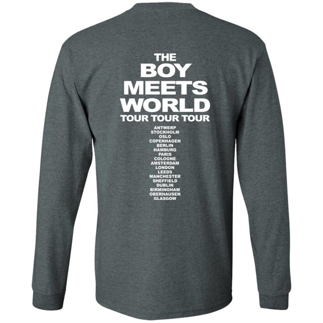 Drake The Boy Meets World Tour T Shirt Drake The Boy Meets World Tour T Shirt