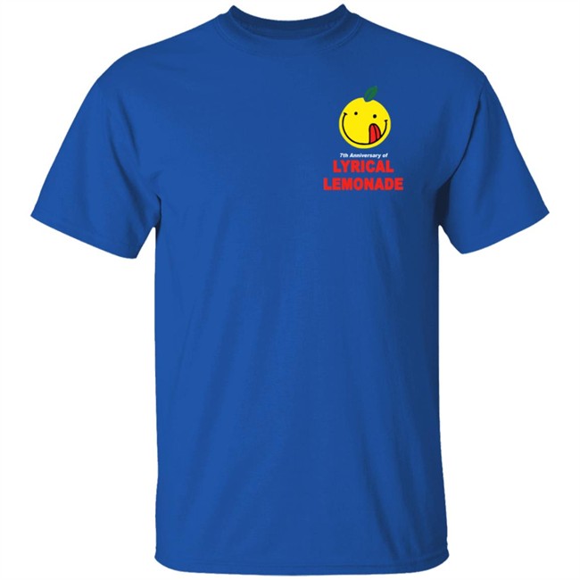 Lyrical Lemonade Merch The 7th Anniversary Tee Lyrical Lemonade Merch The 7th Anniversary Tee