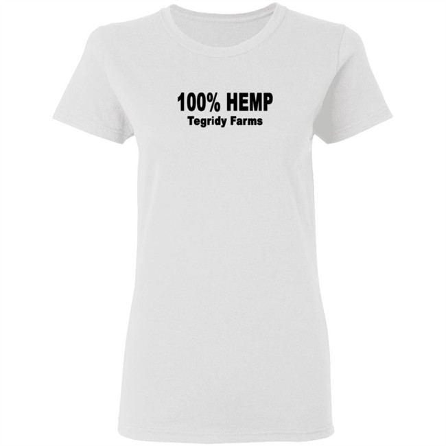 100 Hemp Tegridy Farms T Shirt 100 Hemp Tegridy Farms T Shirt