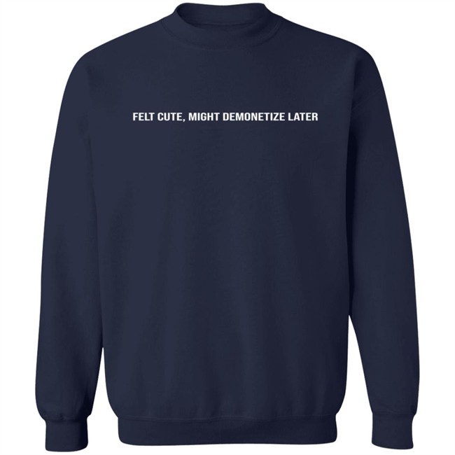 Fanjoy ALEX WARREN Merch DEMONETIZE T SHIRT Fanjoy ALEX WARREN Merch DEMONETIZE T SHIRT