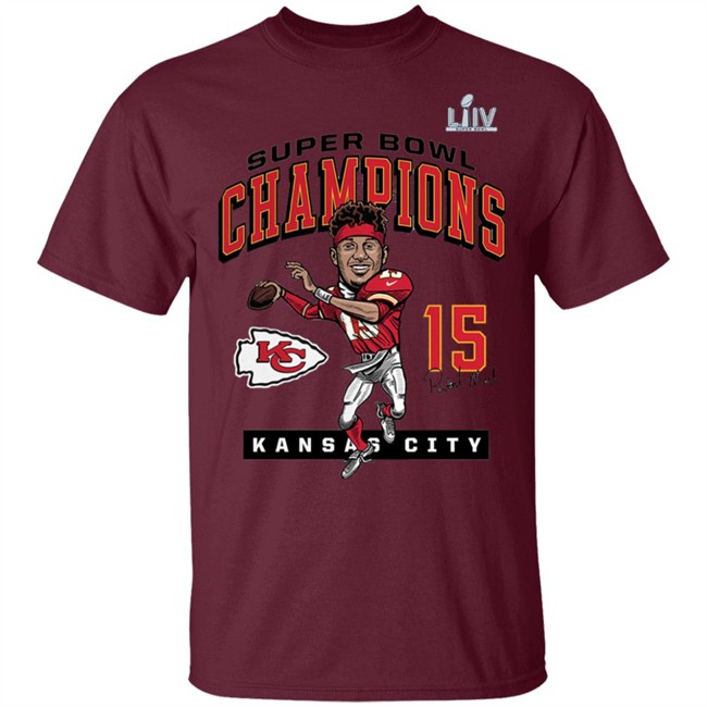 Patrick Mahomes Kansas City Chiefs T Shirt Patrick Mahomes Kansas City Chiefs T Shirt