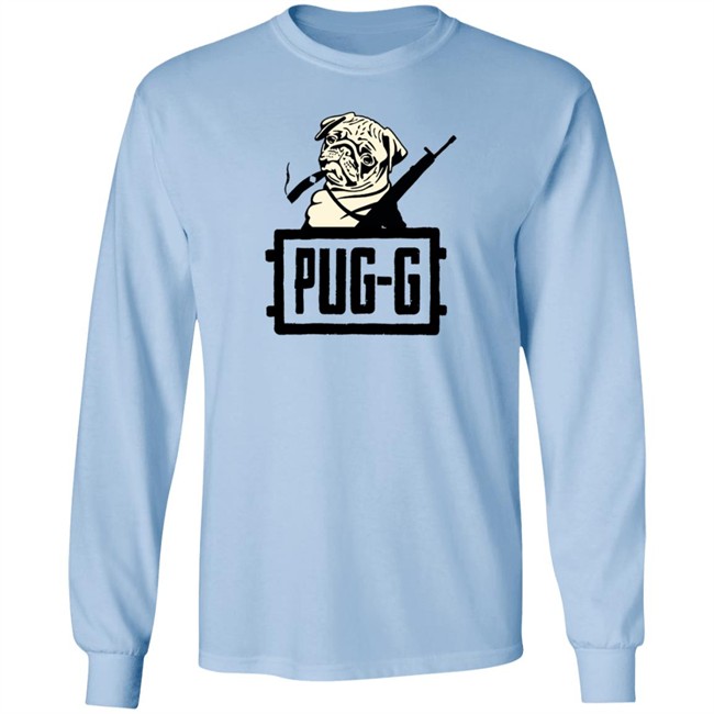 Mensxp Merch Blue Pugg Pubg Ar Gun Print Shirt Mensxp Merch Blue Pugg Pubg Ar Gun Print Shirt