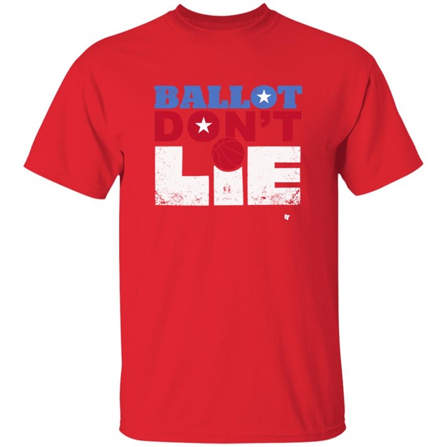 BreakingT Ballot Dont Lie Tee Shirt BreakingT Ballot Dont Lie Tee Shirt